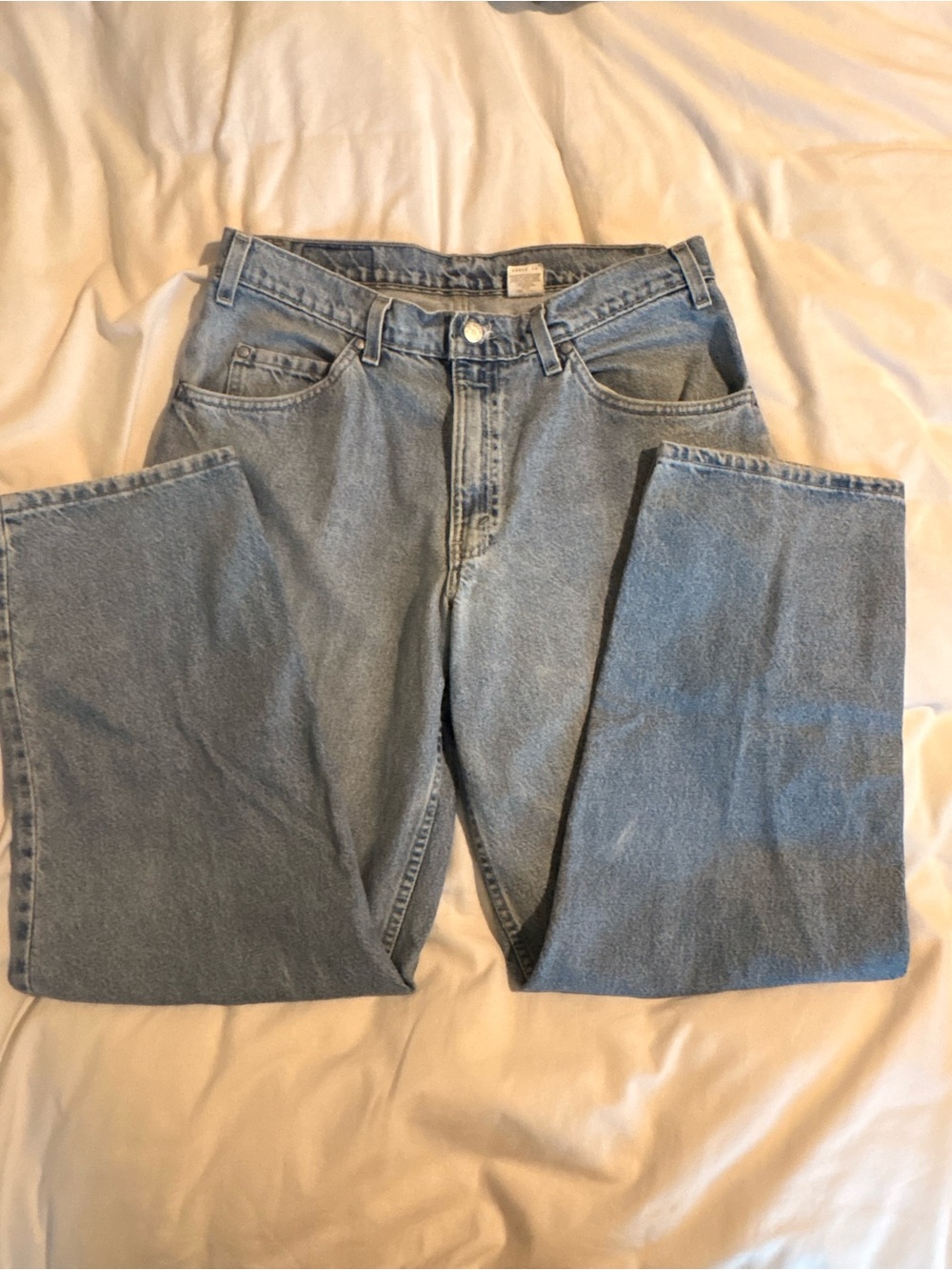 Vintage Levi's Light Blue Baggy Fit Denim Jeans